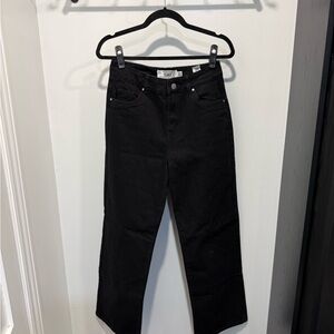 Refuge Osaka Women's Straight Leg Black Jeans